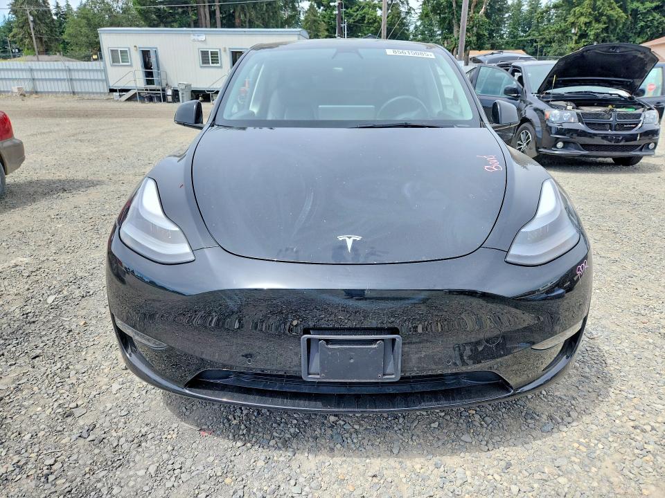 2022 Tesla Model y VIN 7SAYGDEF8NF347476 COPART salvage auction — FRONT END, WA - BILL OF SALE, sold $14,700 on 2026-07-10 (photo 5)
