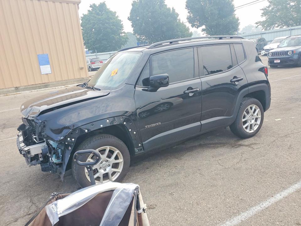 2020 Jeep Renegade VIN ZACNJBBB7LPL00739 COPART salvage auction — FRONT END, Oh - Cert Of Title-Salvage, sold $1,400 on 2026-08-14 (photo 1)