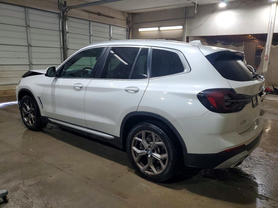 2024 BMW X3 VIN 5UX43DP08R9W64737 COPART salvage auction — FRONT END, Tn - Salvage Certificate, sold $9,400 on 2026-07-24 (photo 2)