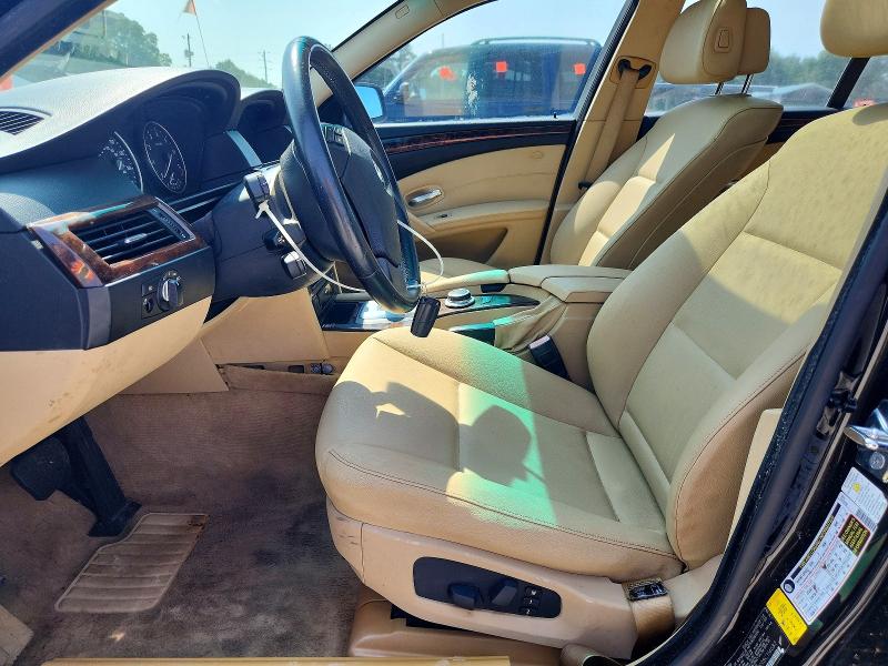2008 BMW 5 series VIN WBANU53598C114682 COPART salvage auction — MINOR DENT/SCRATCHES, Ga - Certificate Of Title, sold $275 on 2026-08-03 (photo 7)