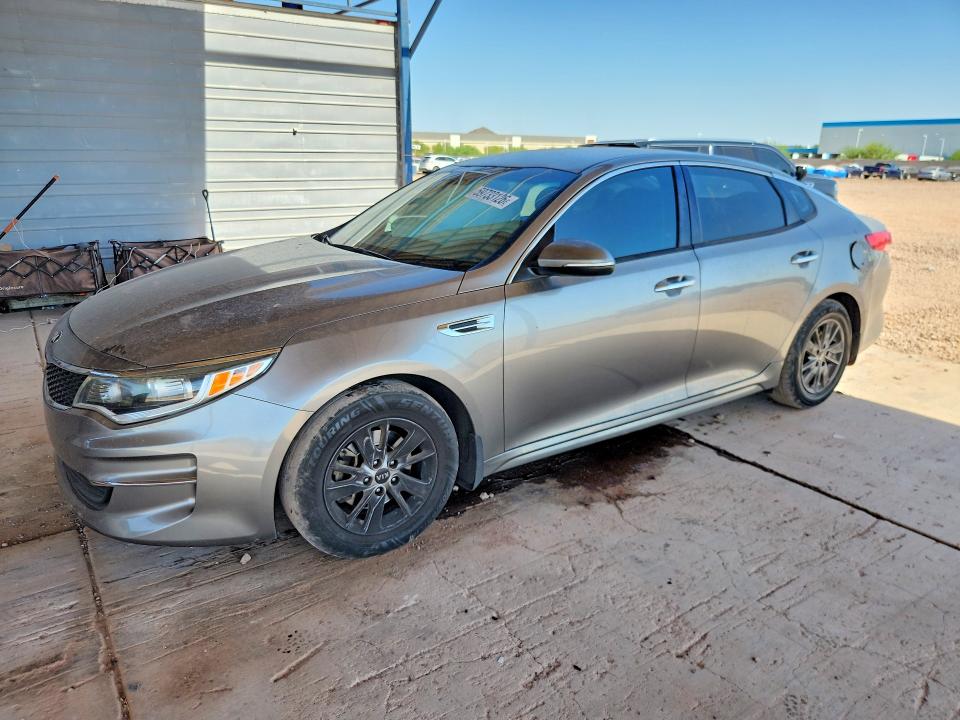 2016 Kia Optima VIN 5XXGT4L38GG107910 COPART salvage auction — SIDE, Az - Cert Of Title - Salvage, sold $250 on 2026-07-28 (photo 1)