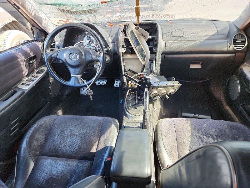 2004 Lexus Is 300 VIN JTHBD192840094124 COPART salvage auction — ROLLOVER, Ca - Salvage Certificate, sold $175 on 2026-07-07 (photo 8)