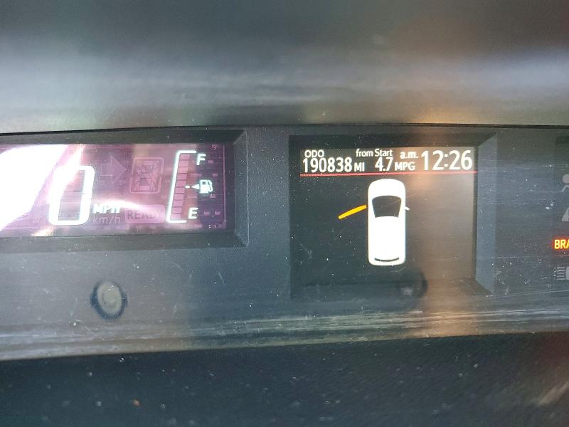 2014 Toyota Prius VIN JTDKDTB39E1084259 COPART salvage auction — FRONT END, Ca - Salvage Certificate, sold $525 on 2026-07-20 (photo 9)