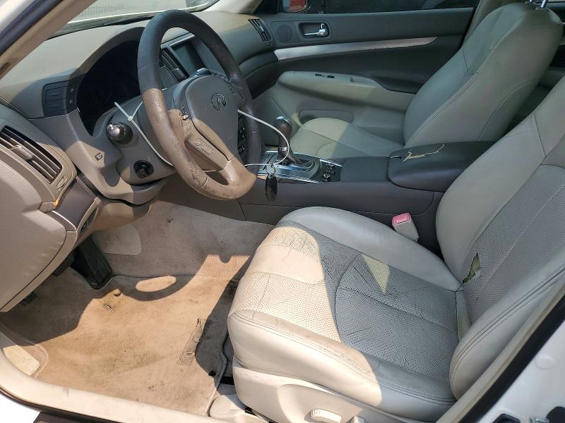 2011 Infiniti G37 VIN JN1CV6AR9BM351261 COPART salvage auction — MINOR DENT/SCRATCHES, Pa - Cert Of Title, sold $875 on 2026-07-28 (photo 7)