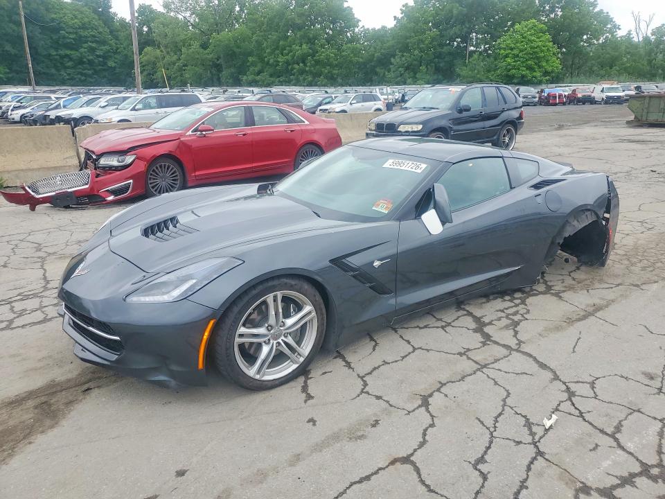 2017 Chevrolet Corvette VIN 1G1YA2D73H5122636 — COPART salvage auction photo