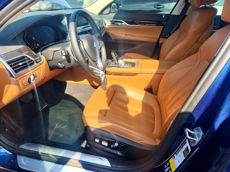 2022 BMW 7er VIN WBA7T4C0XNCK11394 COPART salvage auction — FRONT END, Ma - Cert Of Title-Salvage, sold $24,700 on 2026-07-22 (photo 7)
