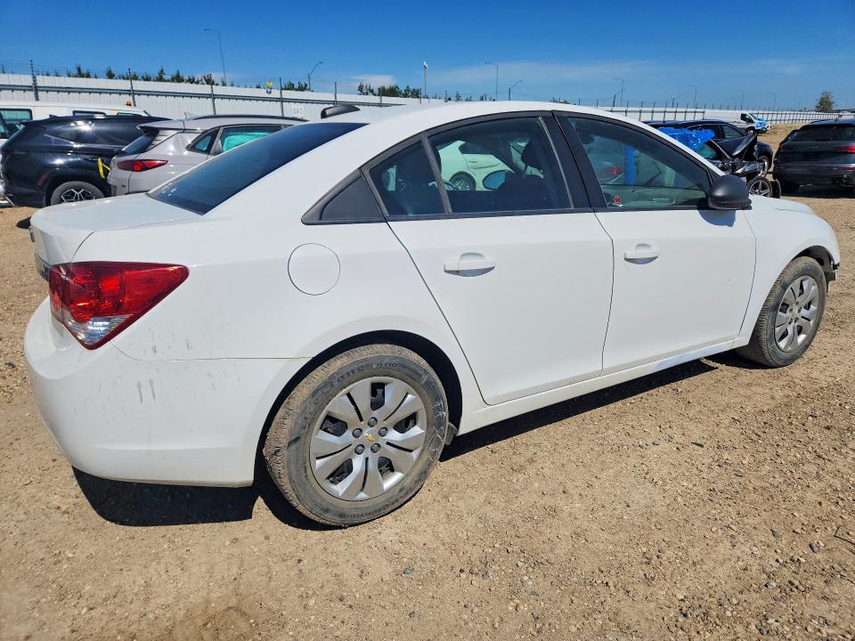 2015 Chevrolet Cruze VIN 1G1PA5SH8F7161409 COPART salvage auction — FRONT END, AB - BOS - SALVAGE, sold $100 on 2026-07-09 (photo 3)