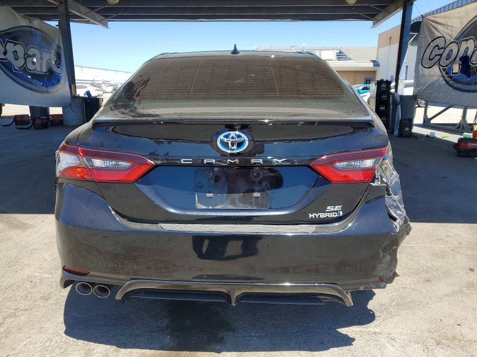 2022 Toyota Camry solara VIN 4T1G31AKXNU042201 COPART salvage auction — REAR END, Ca - Salvage Certificate, sold $7,600 on 2026-09-01 (photo 6)
