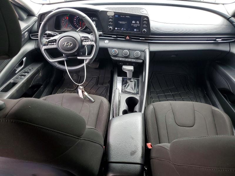 2022 Hyundai Elantra VIN KMHLM4AG9NU363638 COPART salvage auction — SIDE, ON - PERMIT NO BRAND - UNFIT, sold $1,150 on 2026-07-21 (photo 8)