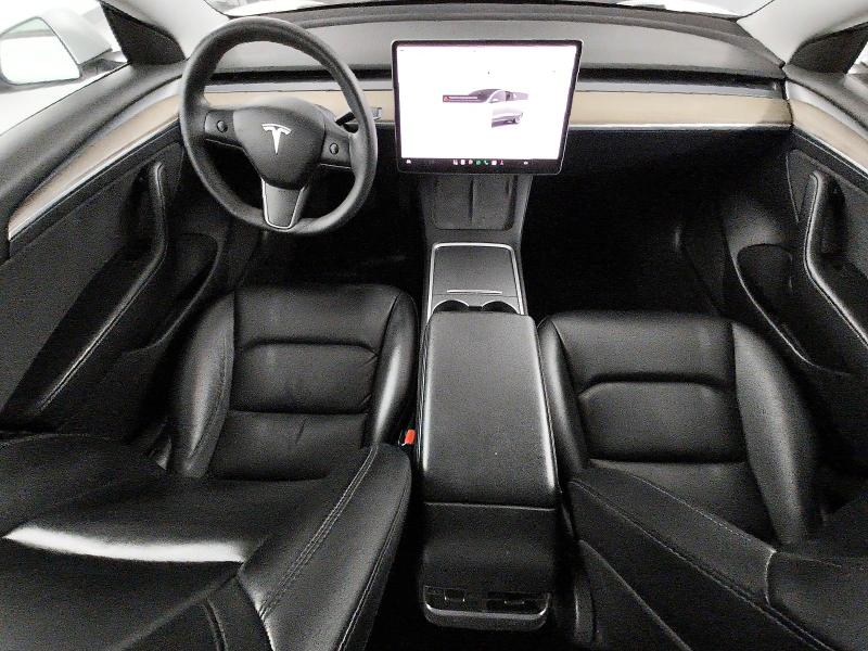 2022 Tesla Model 3 VIN 5YJ3E1EA6NF191406 COPART salvage auction — REAR END, CA - CERTIFICATE OF TITLE, sold $4,600 on 2026-07-20 (photo 8)