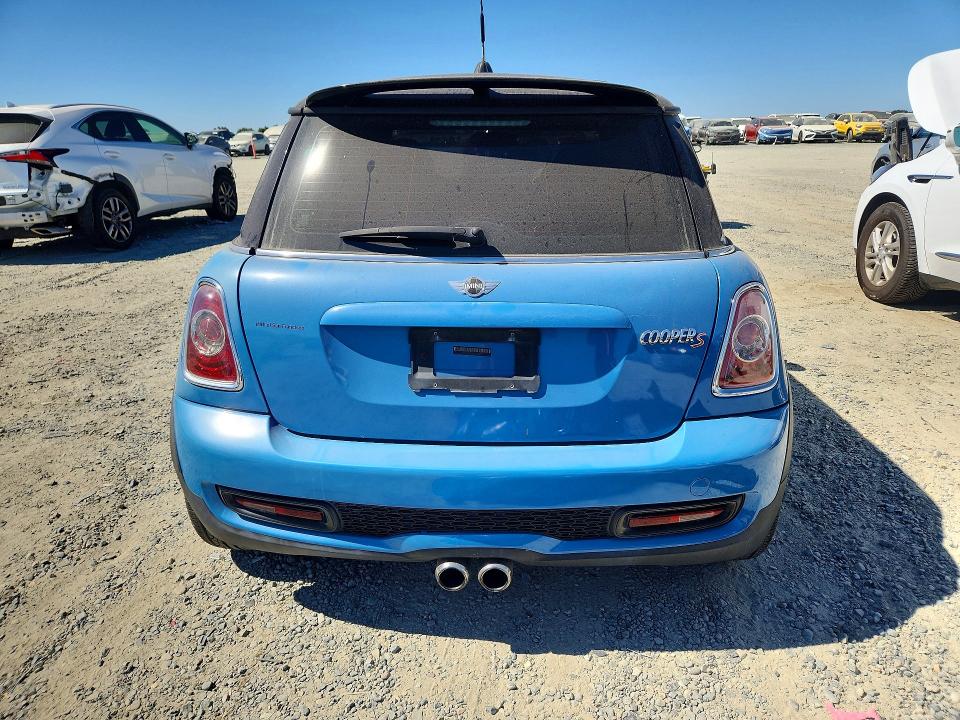 2013 Mini Cooper VIN WMWSV3C55DT389089 COPART salvage auction — FRONT END, Ca - Salvage Certificate (P), sold $400 on 2026-07-16 (photo 6)