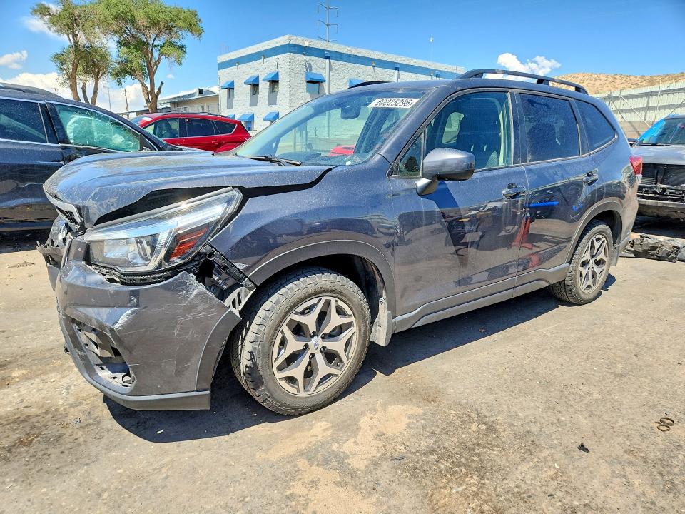 2020 Subaru Forester VIN JF2SKAJC3LH520508 COPART salvage auction — FRONT END, Nm - Cert Of Title-Salvage, sold $2,150 on 2026-07-16 (photo 1)