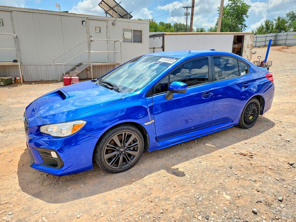 2021 Subaru Wrx VIN JF1VA1A64M9818317 COPART salvage auction — HAIL, In - Certificate Of Title (P), sold $12,600 on 2026-07-28 (photo 1)