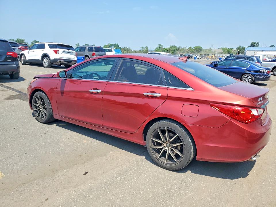 2012 Hyundai Sonata VIN 5NPEC4AC7CH331114 COPART salvage auction — FRONT END, PA - CERTIFICATE OF SALVAGE, sold $425 on 2026-07-31 (photo 2)