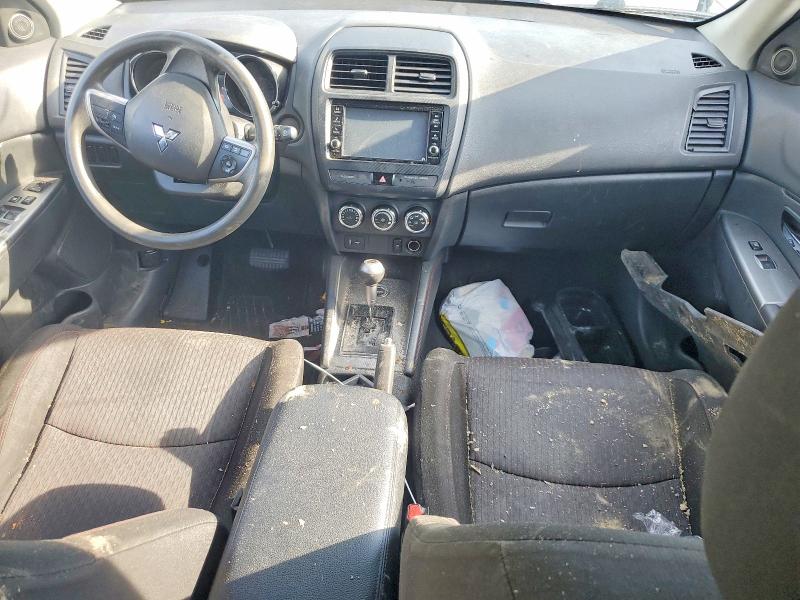2019 Mitsubishi Outlander VIN JA4AR3AU8KU030396 COPART salvage auction — FRONT END, Va - Cert Of Title - Salvage, sold $3,150 on 2026-07-27 (photo 8)