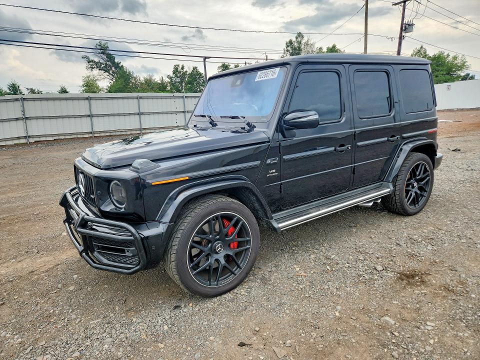 2021 Mercedes-benz G-klasse amg 6x6 VIN W1NYC7HJ0MX401019 — COPART salvage auction photo