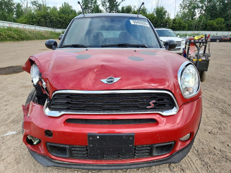 2015 Mini Cooper VIN WMWSS7C52FWS44545 COPART salvage auction — FRONT END, Mi - Certificate Of Title, sold $3,350 on 2026-08-12 (photo 5)
