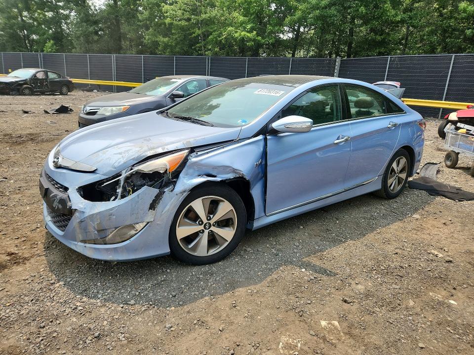 2012 Hyundai Sonata VIN KMHEC4A46CA026781 COPART salvage auction — SIDE, Md - Cert Of Salvage > 75% Damage, sold $200 on 2026-07-31 (photo 1)