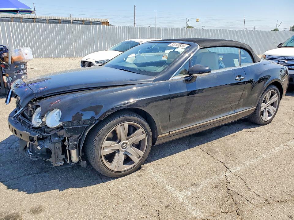 2007 Bentley Continental VIN SCBDR33W77C048809 — COPART salvage auction photo