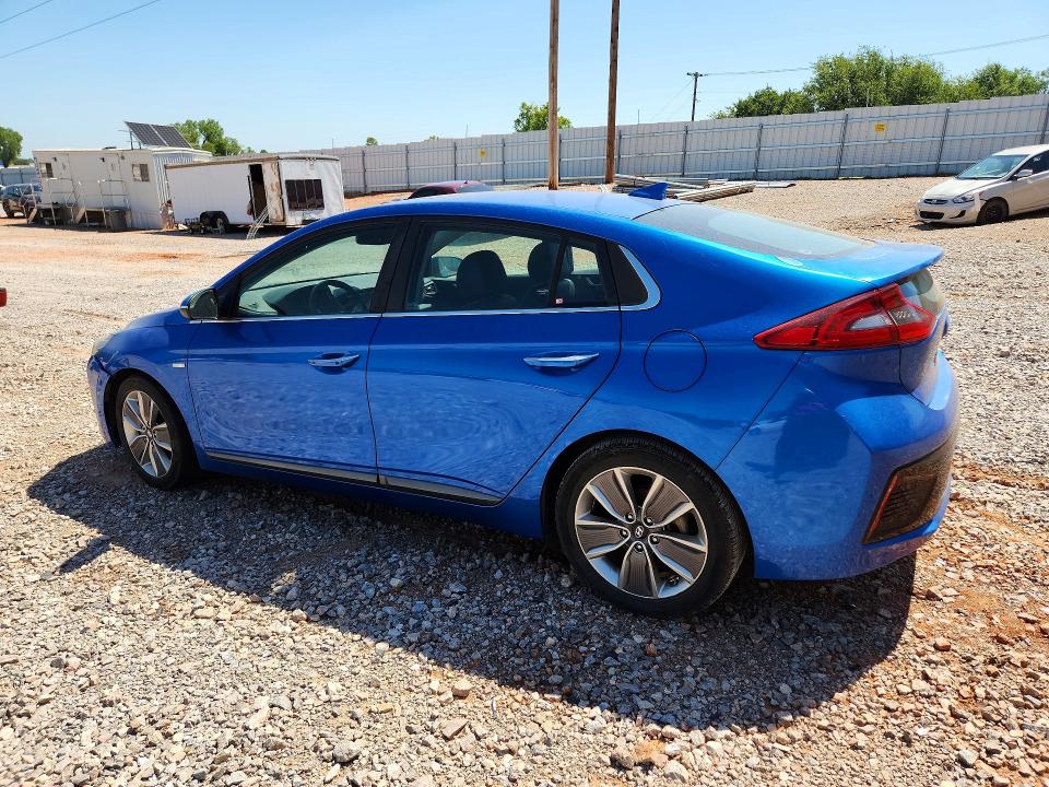 2017 Hyundai Ioniq VIN KMHC05LC5HU026688 COPART salvage auction — FRONT END, Ok - Certificate Of Title, sold $1,100 on 2026-07-28 (photo 2)