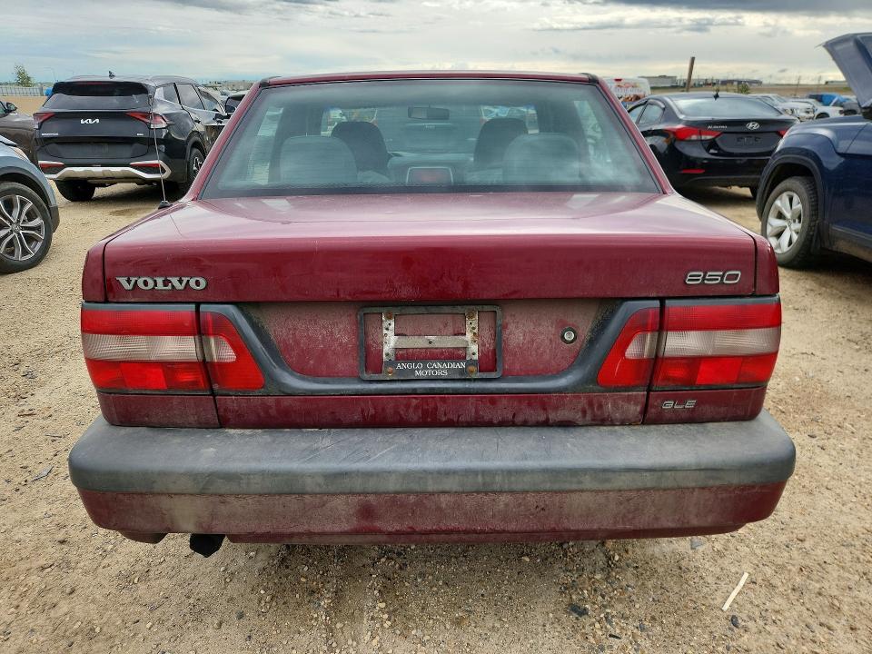 1996 Volvo 850 VIN YV1LS5107T3338477 COPART salvage auction — FRONT END, AB - BOS - SALVAGE, sold $100 on 2026-07-09 (photo 6)
