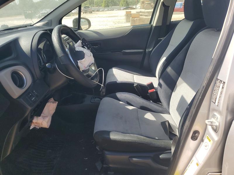 2012 Toyota Yaris VIN JTDKTUD38CD524196 COPART salvage auction — FRONT END, Mt - Dealer Only Clean Title, sold $200 on 2026-07-23 (photo 7)