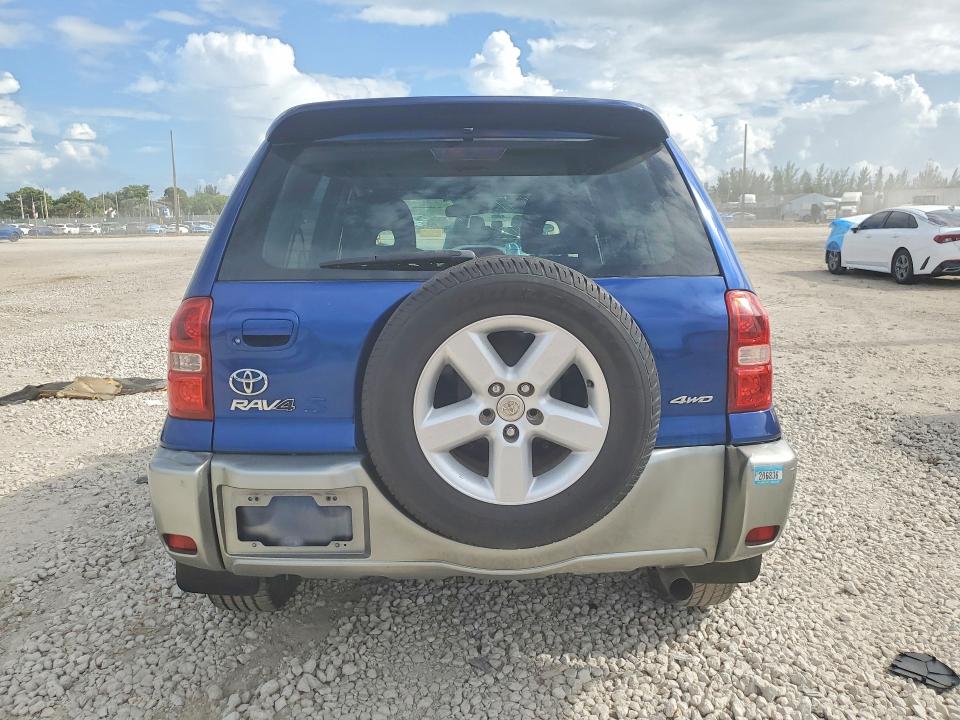 2005 Toyota Rav 4 VIN JTEHD20V856044746 COPART salvage auction — FRONT END, Fl - Cert Of Title Slvg Rebuildable, sold $15 on 2026-07-21 (photo 6)