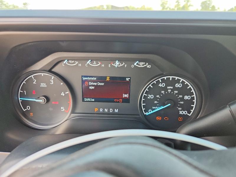2025 Ford F250 VIN 1FT7W2BT4SEC01437 COPART salvage auction — FRONT END, TX - SALVAGE VEHICLE TITLE, sold $15,000 on 2026-07-28 (photo 9)