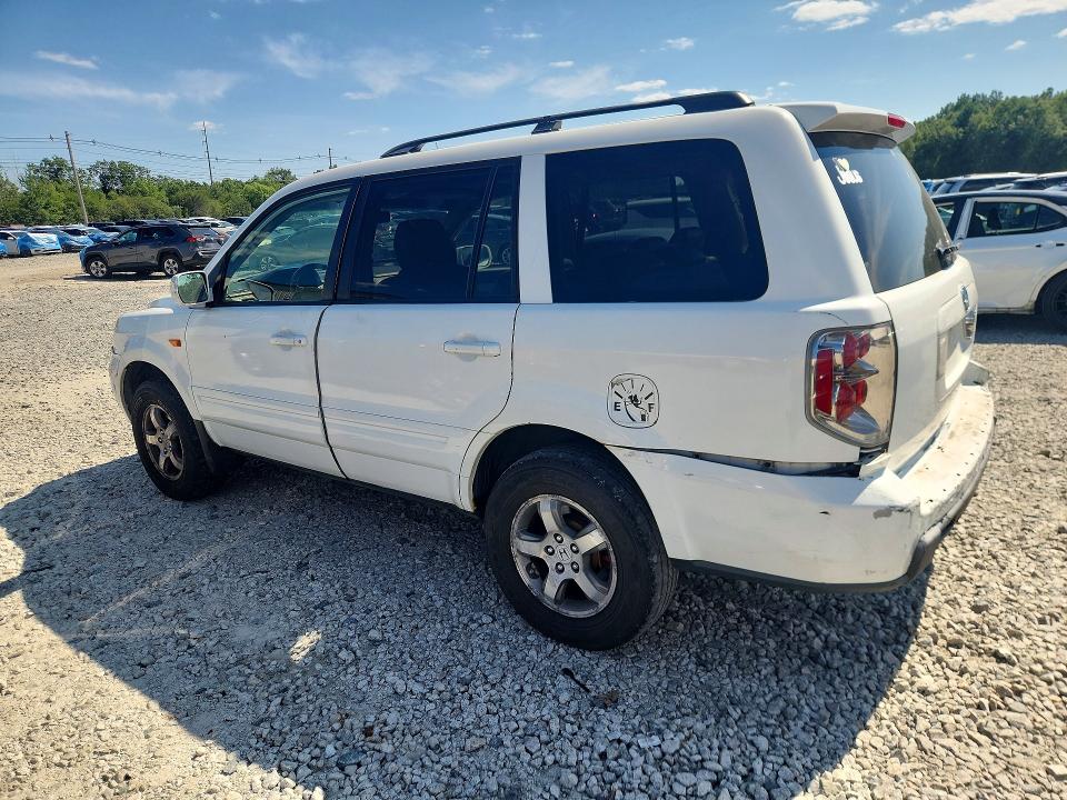 2008 Honda Pilot VIN 5FNYF18528B051682 COPART salvage auction — REAR END, MA - CERT OF TITLE-RECONSTRCTD COLL, sold $375 on 2026-07-24 (photo 2)