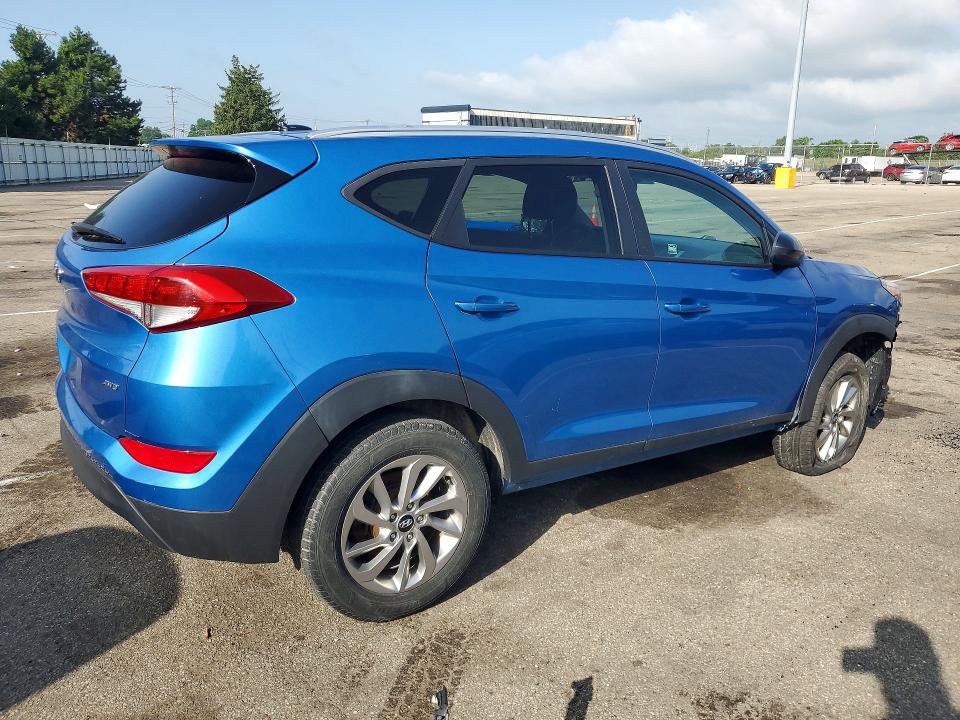2017 Hyundai Tucson VIN KM8J3CA44HU303104 COPART salvage auction — FRONT END, Oh - Certificate Of Title, sold $1,700 on 2026-07-08 (photo 3)