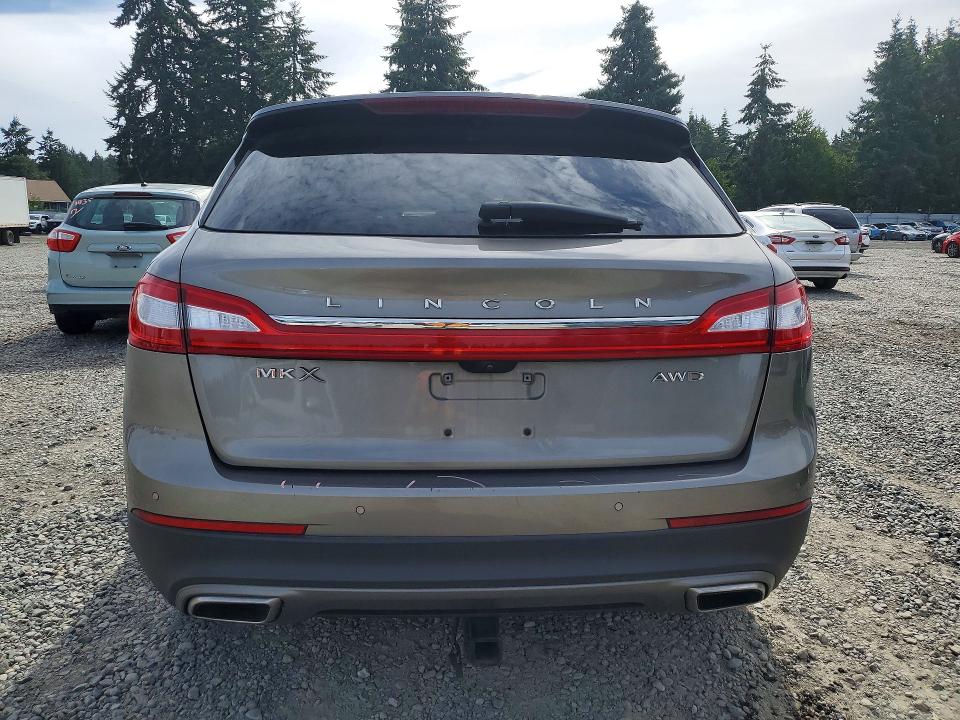 2017 Lincoln Mkx VIN 2LMPJ8KR6HBL52970 COPART salvage auction — FRONT END, Wa - Bill Of Sale, sold $1,800 on 2026-07-24 (photo 6)
