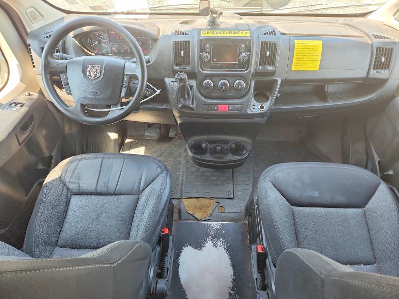 2020 Ram Promaster VIN 3C6URVJGXLE136820 COPART salvage auction — SIDE, CT, sold $7,000 on 2026-08-11 (photo 8)