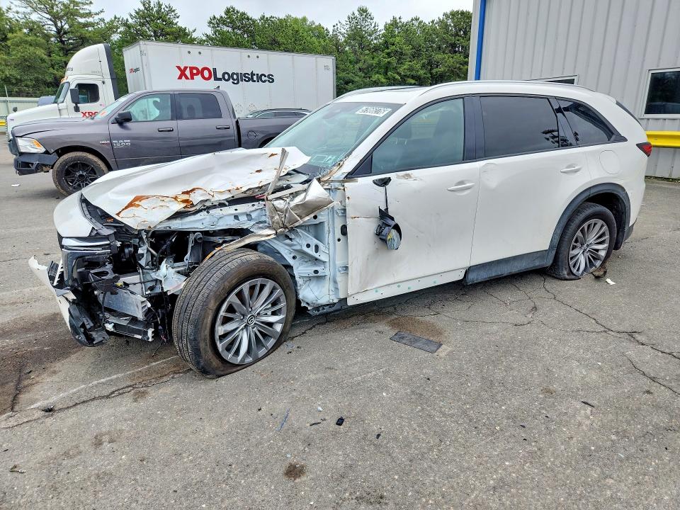 2025 Mazda Cx-90 VIN JM3KKBHA7S1238086 COPART salvage auction — FRONT END, NY - CERTIFICATE OF TITLE, sold $6,700 on 2026-07-23 (photo 1)