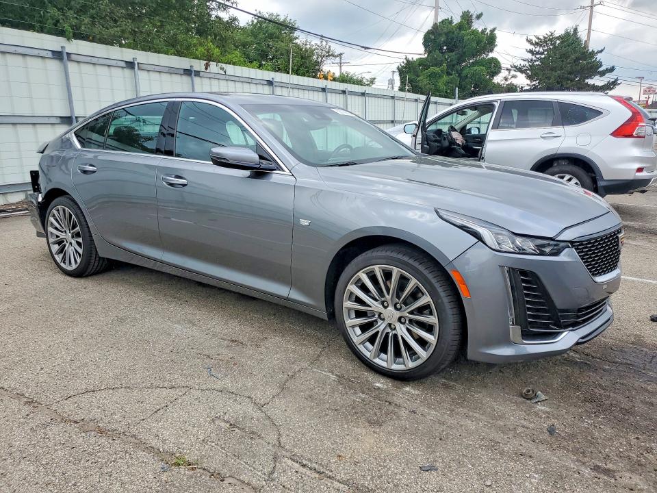 2021 Cadillac VIN 1G6DT5RKXM0147560 COPART salvage auction — REAR END, Oh - Cert Of Title-Salvage, sold $8,300 on 2026-08-19 (photo 4)