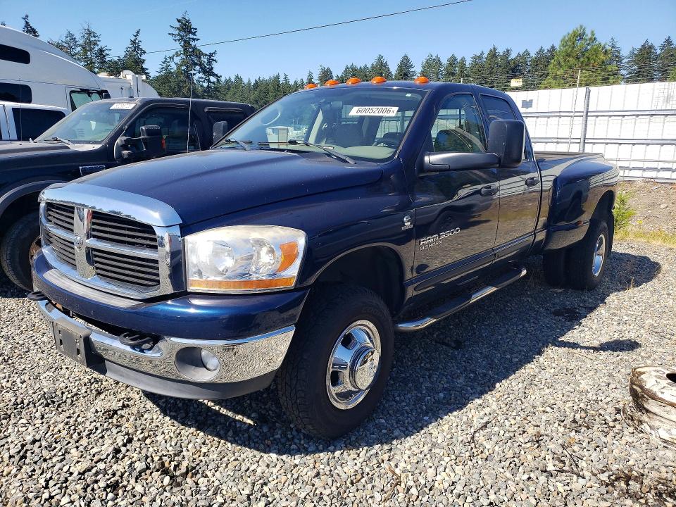 2006 Dodge Ram 3500 VIN 3D7MX48C06G260704 COPART salvage auction — SIDE, Wa - Bill Of Sale, sold $15,200 on 2026-07-22 (photo 1)