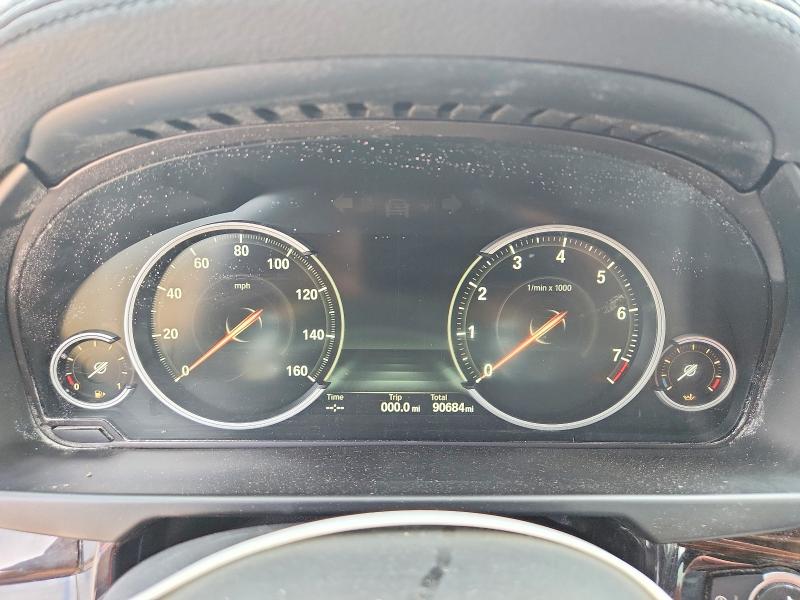 2018 BMW X6 VIN 5UXKU0C52J0G69717 COPART salvage auction — FRONT END, Az - Certificate Of Title, sold $2,350 on 2026-07-31 (photo 9)