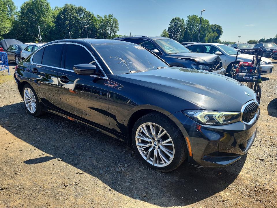 2024 BMW 3 series VIN 3MW69FF09R8E87323 COPART salvage auction — REAR END, WV - CERTIFICATE OF TITLE (P), sold $18,000 on 2026-07-30 (photo 4)