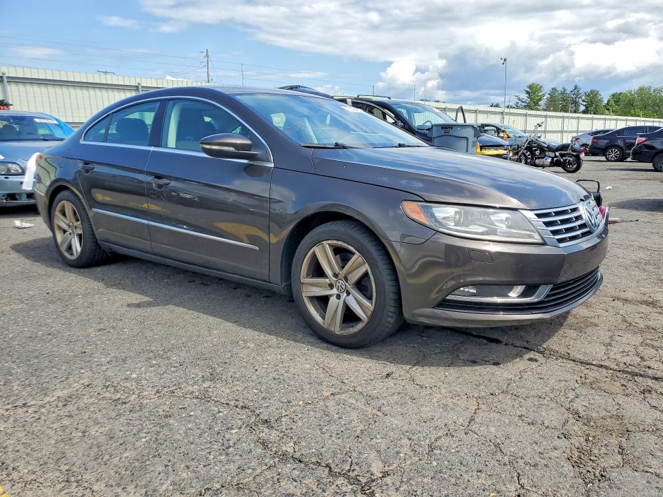2014 Volkswagen Passat cc VIN WVWBP7AN5EE533401 COPART salvage auction — FRONT END, Pa - Certificate Of Salvage, sold $950 on 2026-08-14 (photo 4)