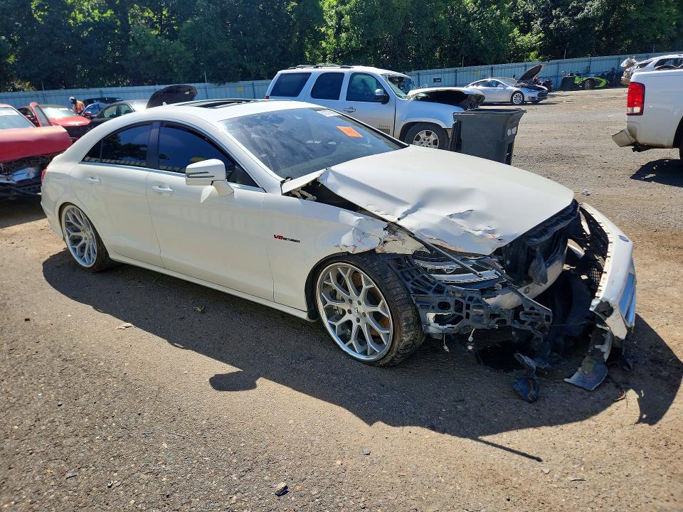 2013 Mercedes-benz VIN WDDLJ7DB2DA062147 COPART salvage auction — FRONT END, La - Permit To Sell-Salvage Vehicle, sold $1,100 on 2026-07-16 (photo 4)