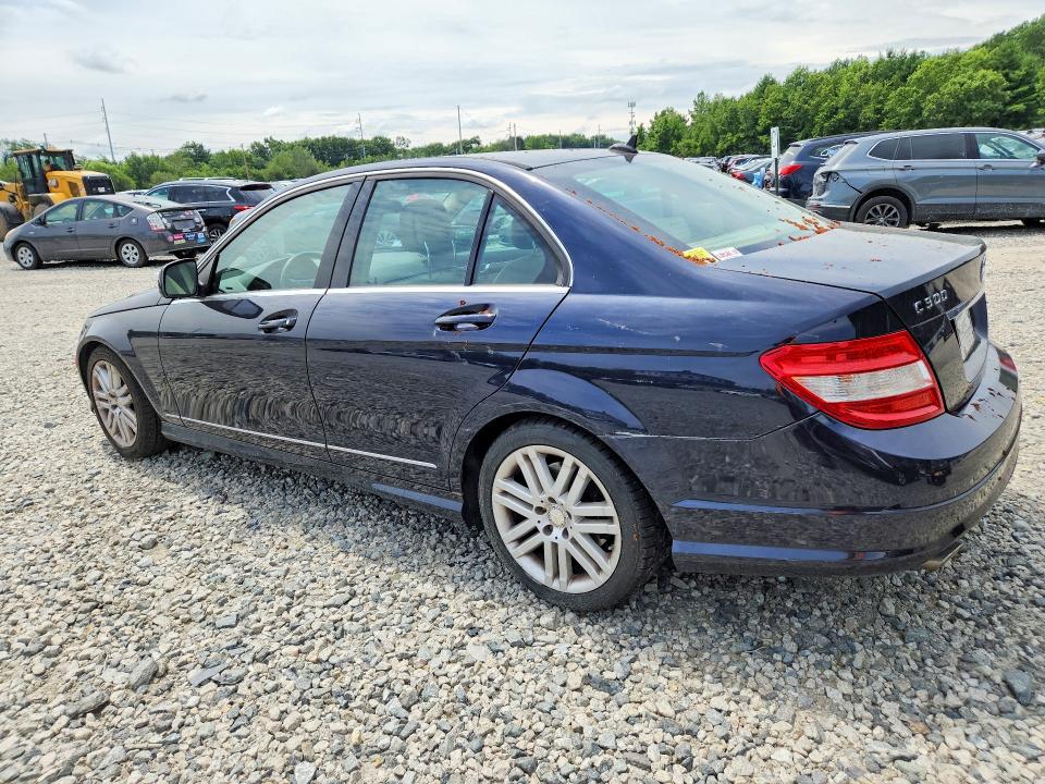 2009 Mercedes-benz C class VIN WDDGF54X19R079548 COPART salvage auction — REAR END, MA - CERT OF TITLE-RECONSTRCTD COLL, sold $125 on 2026-07-30 (photo 2)
