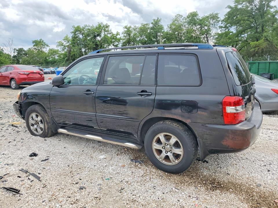 2005 Toyota Highlander VIN JTEDP21A750082019 COPART salvage auction — FRONT END, MD - CERTIFICATE OF TITLE, sold $400 on 2026-07-28 (photo 2)