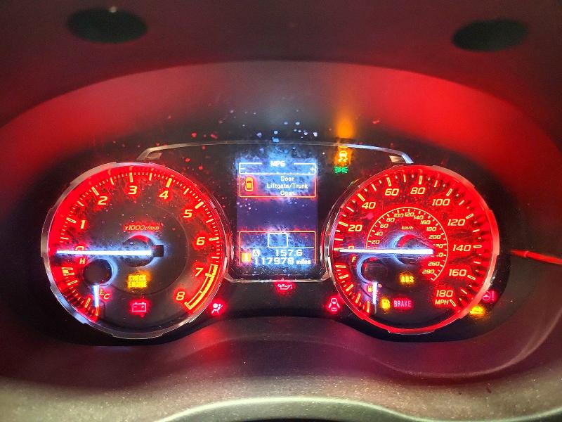 2015 Subaru Wrx VIN JF1VA1G61F9809021 COPART salvage auction — FRONT END, Salvage Title, sold $1,400 on 2026-07-31 (photo 9)