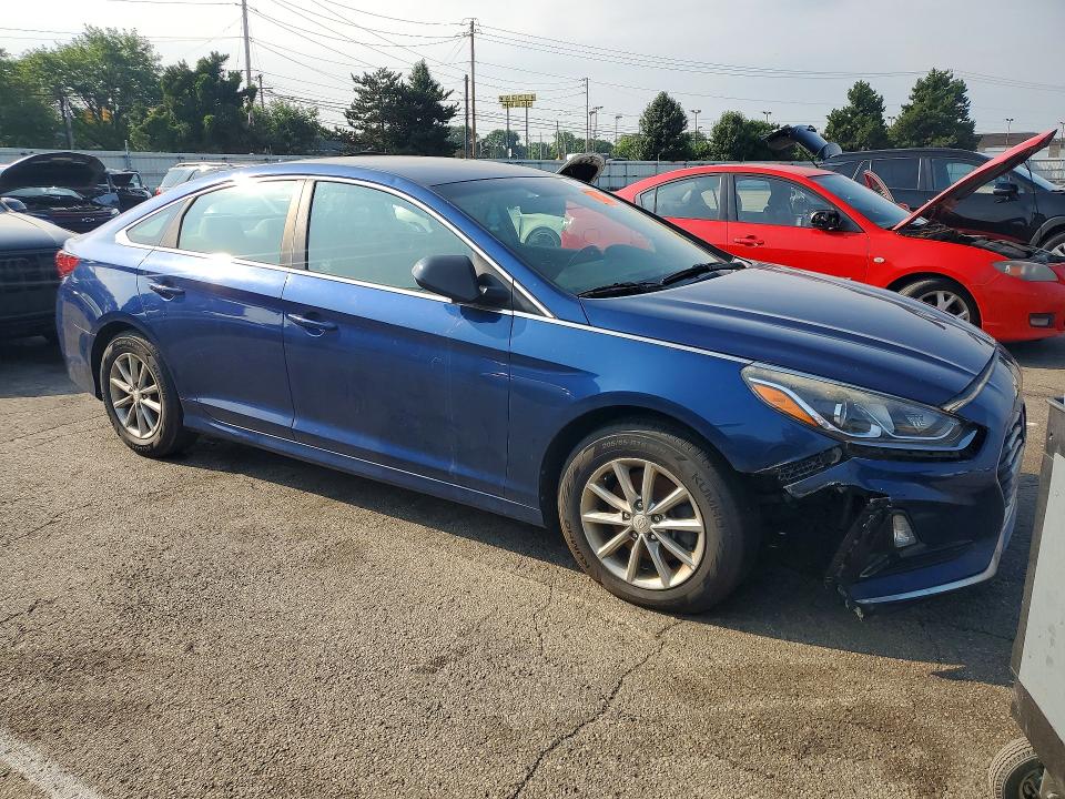 2018 Hyundai Sonata VIN 5NPE24AA5JH720106 COPART salvage auction — FRONT END, Oh - Certificate Of Title (P), sold $2,850 on 2026-07-21 (photo 4)