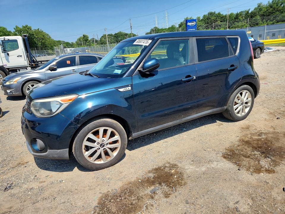 2018 Kia Soul VIN KNDJP3A50J7517478 COPART salvage auction — VANDALISM, Md - Cert Of Salvage > 75% Damage, sold $775 on 2026-07-28 (photo 1)