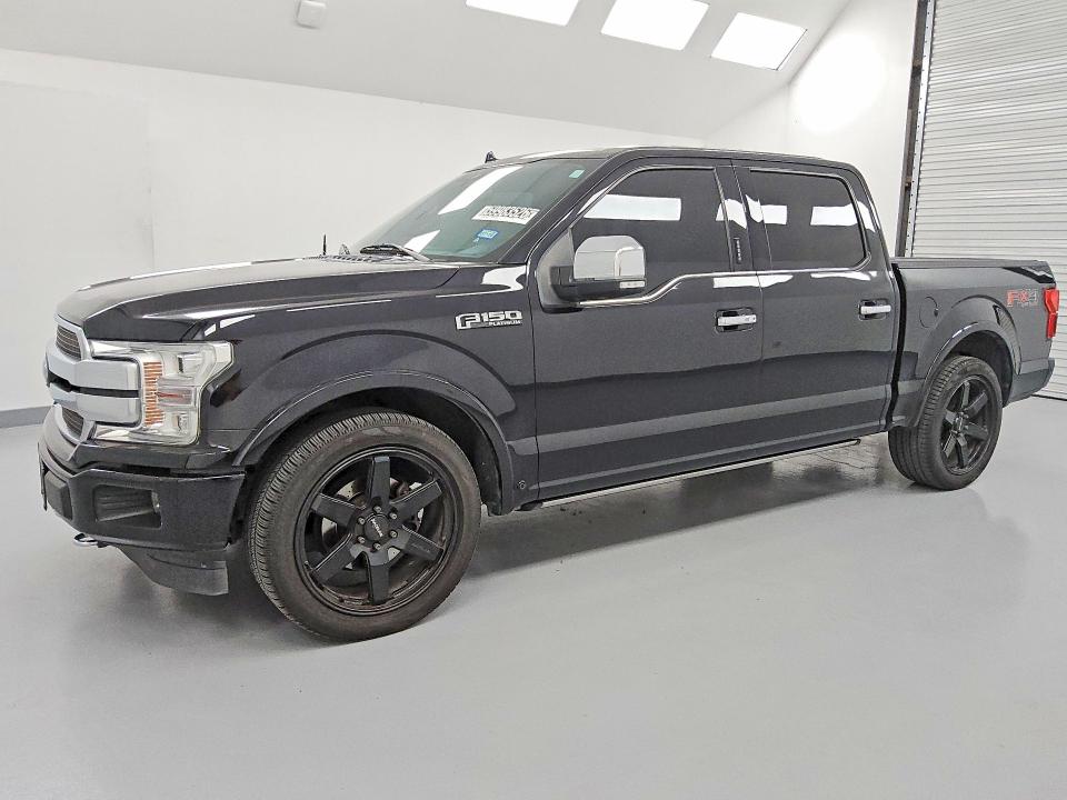 2020 Ford F-150 lightning VIN 1FTEW1E47LFC81768 — COPART salvage auction photo