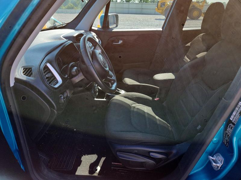 2021 Jeep Renegade VIN ZACNJDBB9MPM29045 COPART salvage auction — FRONT END, Oh - Cert Of Title-Salvage, sold $2,700 on 2026-08-21 (photo 7)