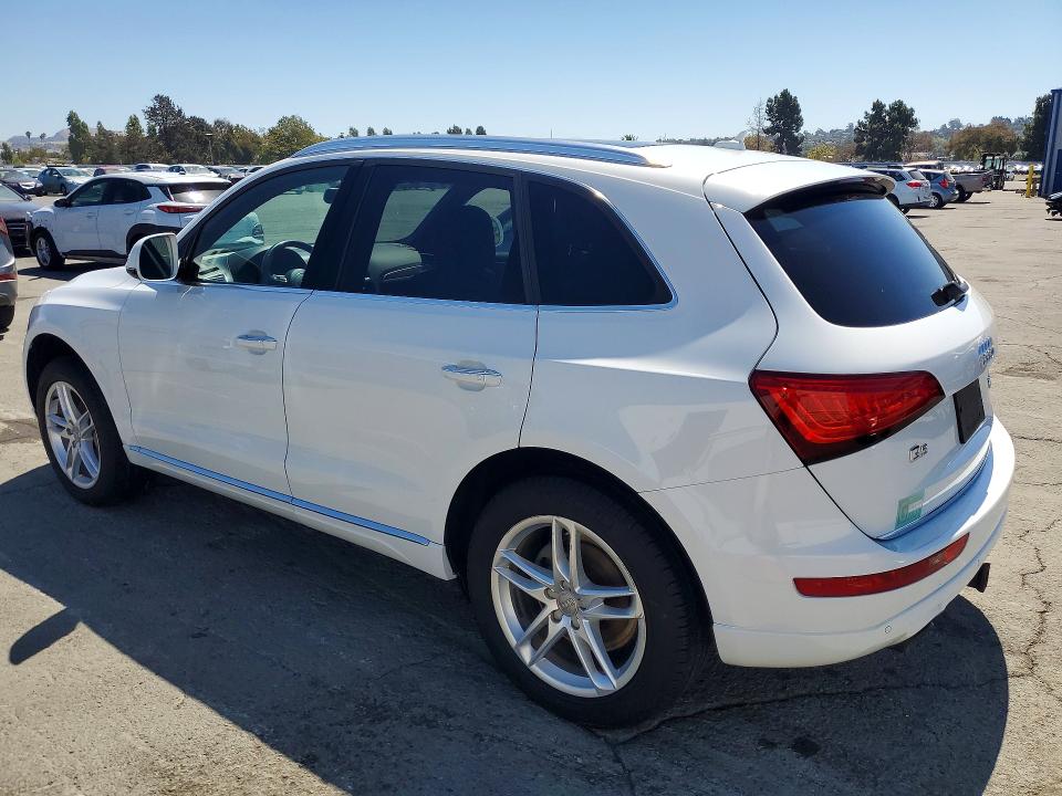 2016 Audi Q5 VIN WA1L2AFP1GA130577 COPART salvage auction — MECHANICAL, Ca - Dis/Dlr/Exp Only Clean Title, sold $1,850 on 2026-07-31 (photo 2)