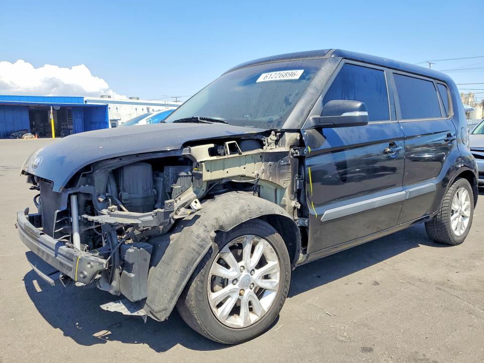 2013 Kia Soul VIN KNDJT2A68D7583960 COPART salvage auction — FRONT END, CA - SALVAGE CERTIFICATE, sold $650 on 2026-07-20 (photo 1)