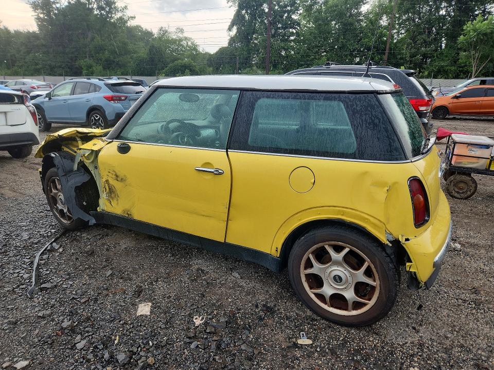 2002 Mini Cooper VIN WMWRC33442TC37896 COPART salvage auction — FRONT END, PA - CERTIFICATE OF SALVAGE, sold $275 on 2026-07-27 (photo 2)