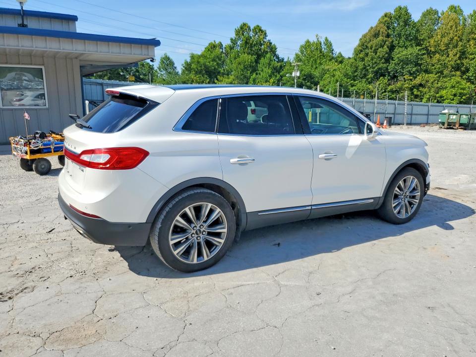 2016 Lincoln Mkx VIN 2LMTJ8LPXGBL49712 COPART salvage auction — FRONT END, Wv - Salvage Certificate, sold $475 on 2026-09-03 (photo 3)